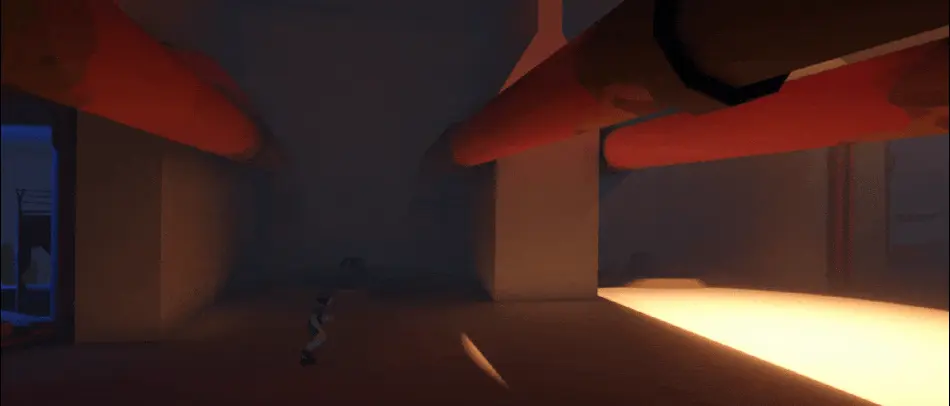 Ayaam game platforming section